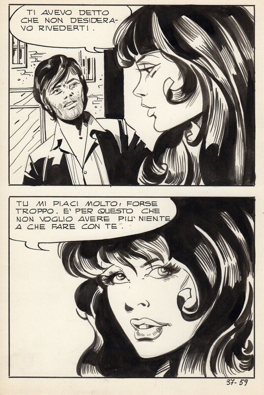 Pico, Profondi abissi - Tabu' n°37, planche 59, 1976 - Comic Strip
