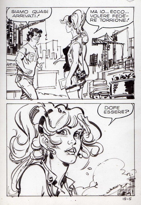 Stelio Fenzo, Pierino n°19 planche 5 (Edifumetto) - Comic Strip