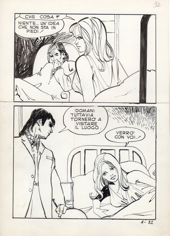 Esteban Maroto, Incubo sul Arizona - Terror blu n°4 planche 32 (Ediperiodici) 1976 - Comic Strip