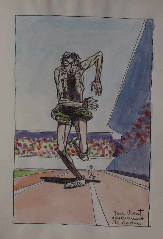 Marathon by Daniel Goossens - Sketch