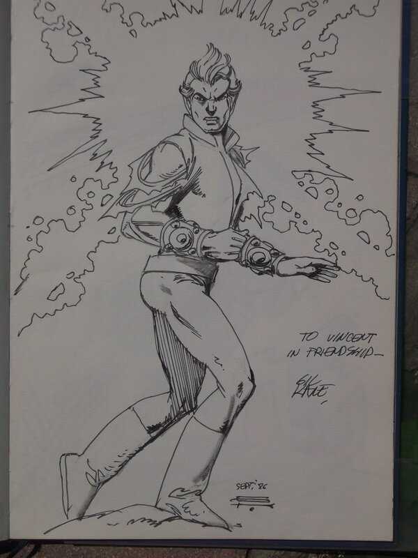 Super Power by Gil Kane - Sketch