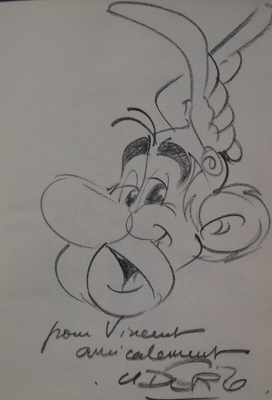 Astérix by Albert Uderzo - Sketch
