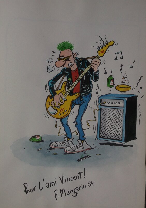 Frank Margerin, Punk ROCK et HUMOUR ! - Sketch