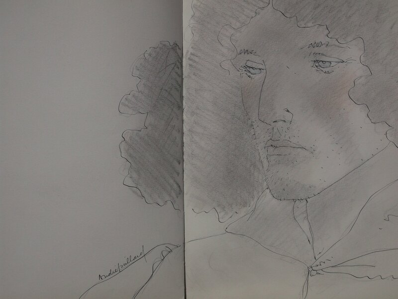 Jeune homme by André Juillard - Sketch