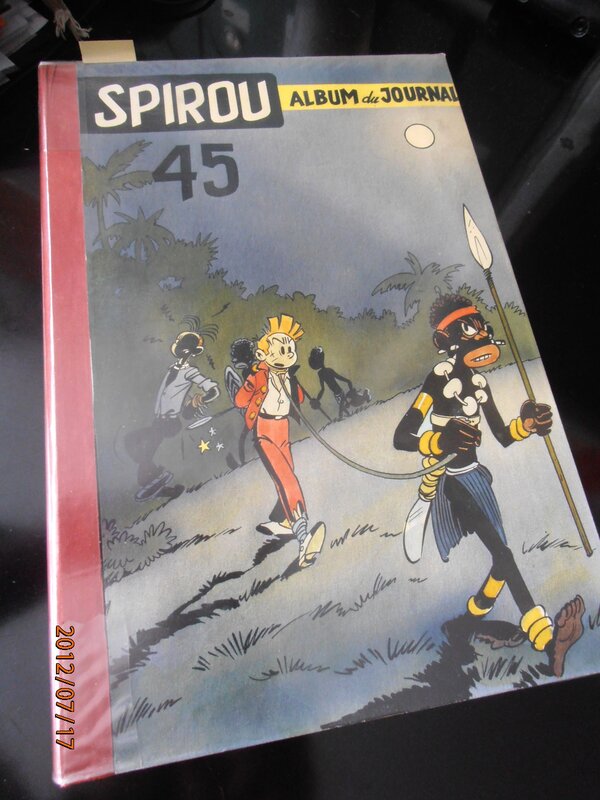 Spirou 45 par Yves Chaland - Couverture originale