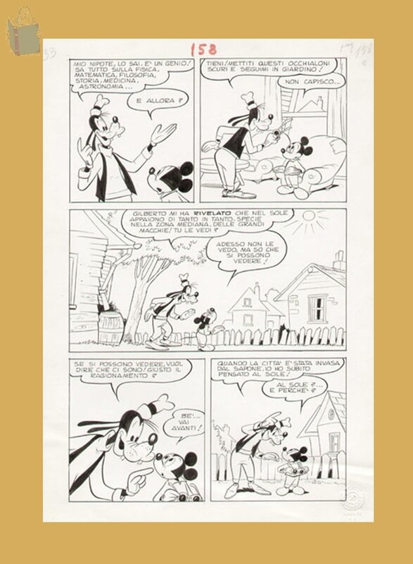 Mickey Mouse by unknown - Comic Strip
