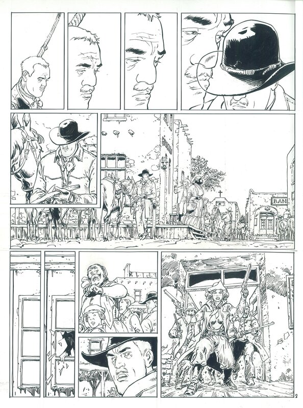 Taduc Chinaman - Les Pendus - Planche 20 - Planche originale