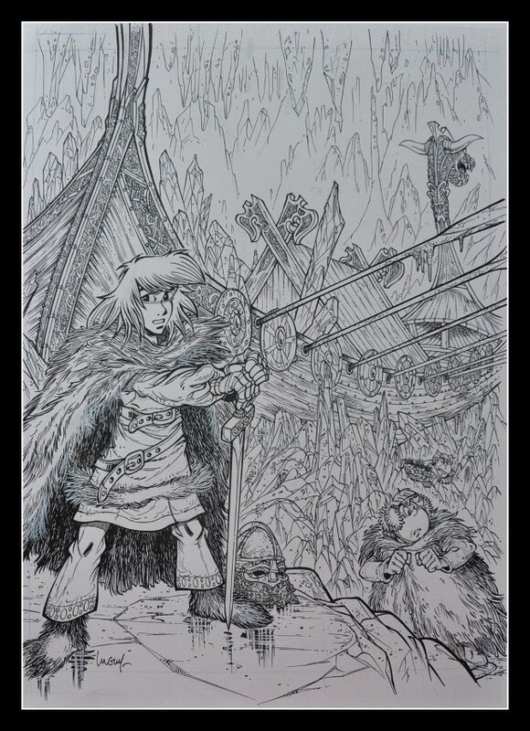 Philippe Luguy, 02.00R Le tombeau des glaces - Réédition - Couverture originale