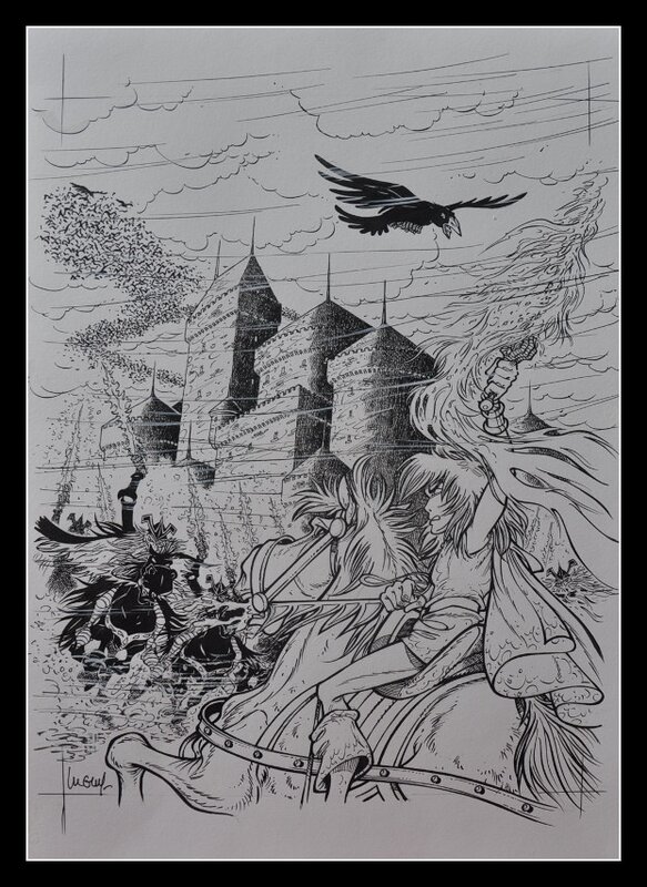 Philippe Luguy, 03.00R L'épée de Ganaël - Réédition - Couverture originale