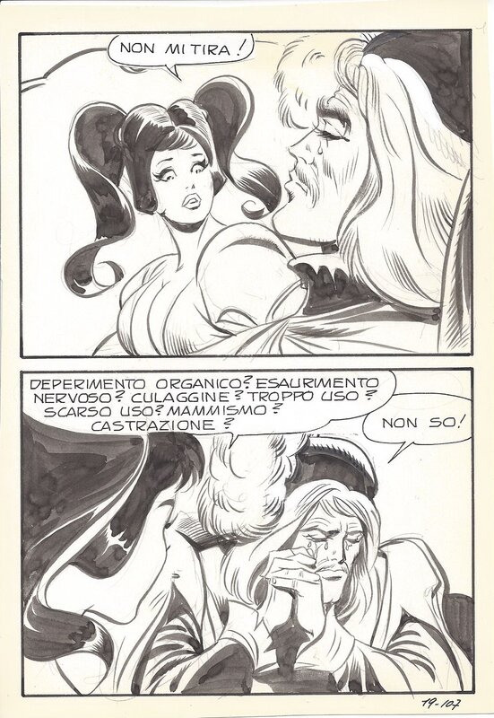 Biancaneve #19 p107 par Leone Frollo - Planche originale