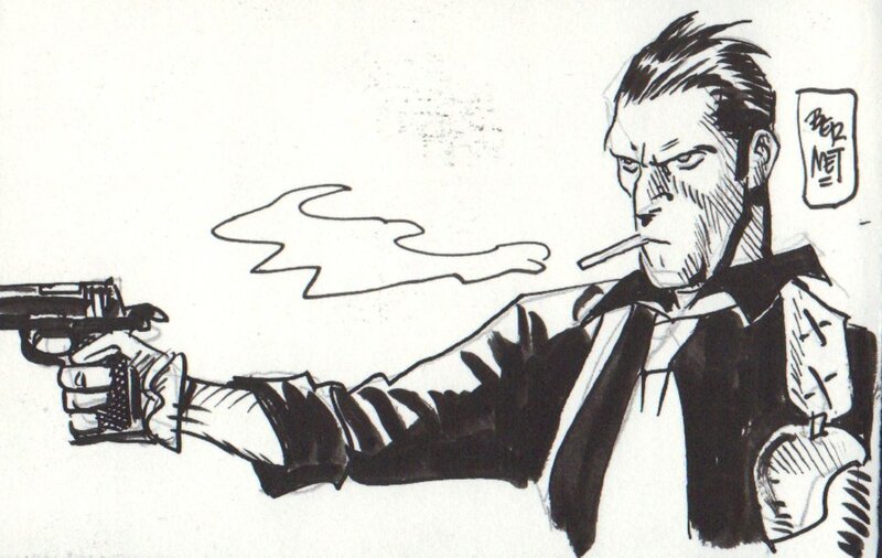 TORPEDO par Jordi Bernet - Illustration originale