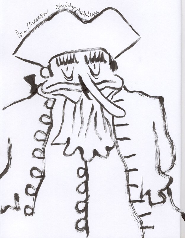 Isaac le pirate 1 par Christophe Blain Dédicace