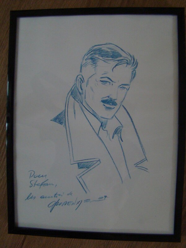 Wayne SHELTON by Christian Denayer, Jean Van Hamme - Sketch