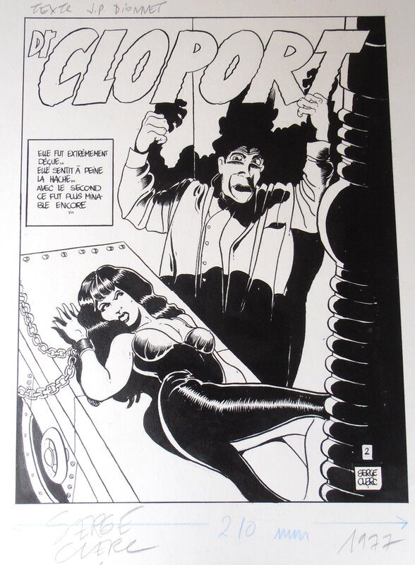 Dr CLOPORT 1977 by Serge Clerc - Comic Strip