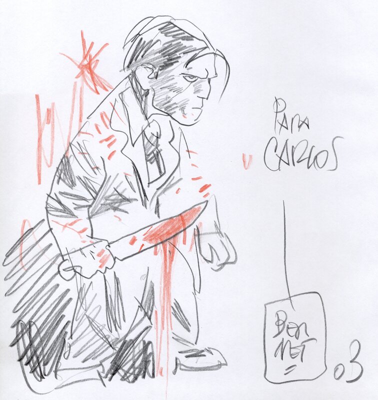 Killer by Jordi Bernet - Sketch