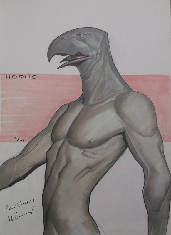 Horus by Adi Granov - Sketch