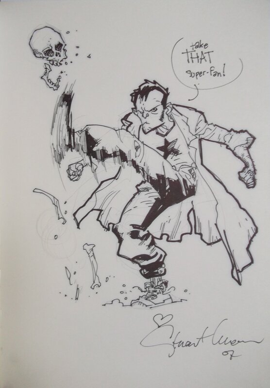 Nextwave by Stuart Immonen - Sketch