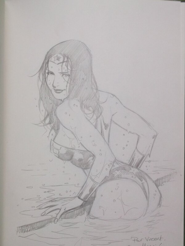 Wonder WOMAN by Jim Cheung - Sketch