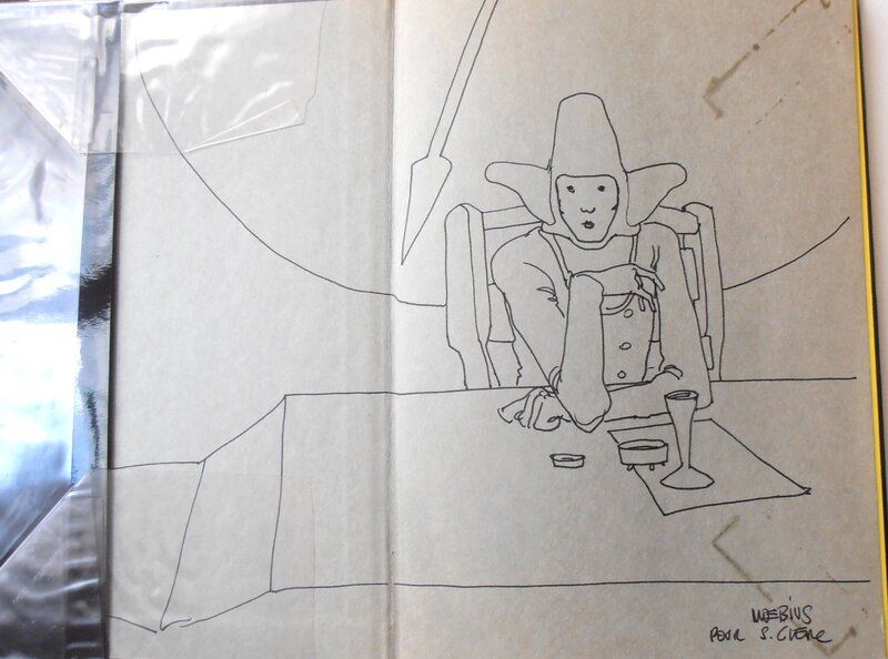 Moebius, Les YEUX DU CHAT 1978 - Sketch