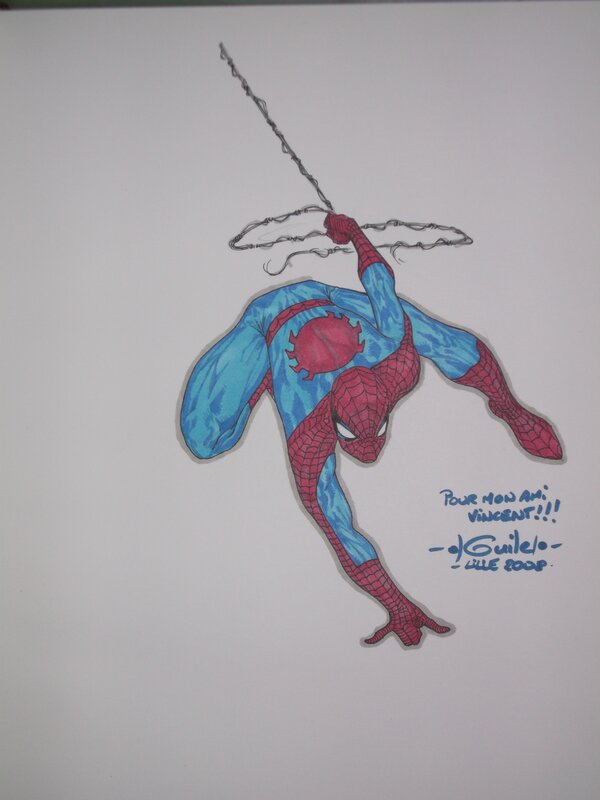 Spiderman par Guile - Dédicace