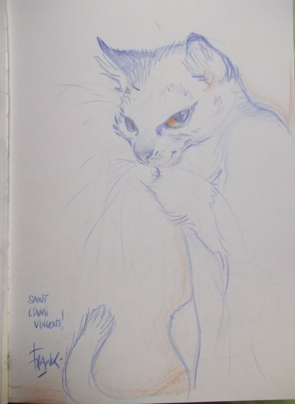 Chat by Frank Pé - Sketch