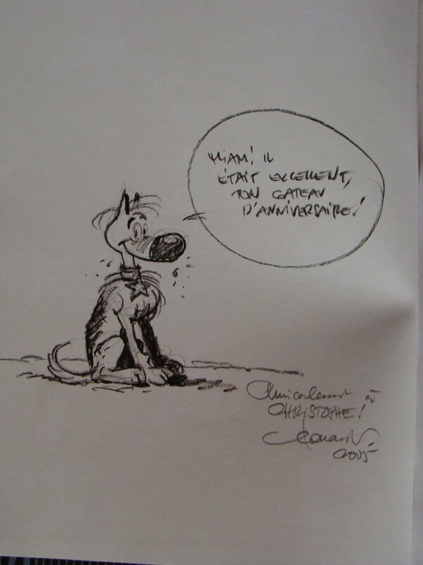 Vittorio Leonardo, Lucky Luke Rantanplan - Sketch