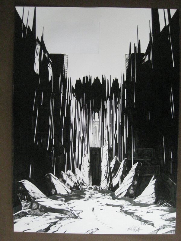 Bunker by Christophe Bec - Original Illustration