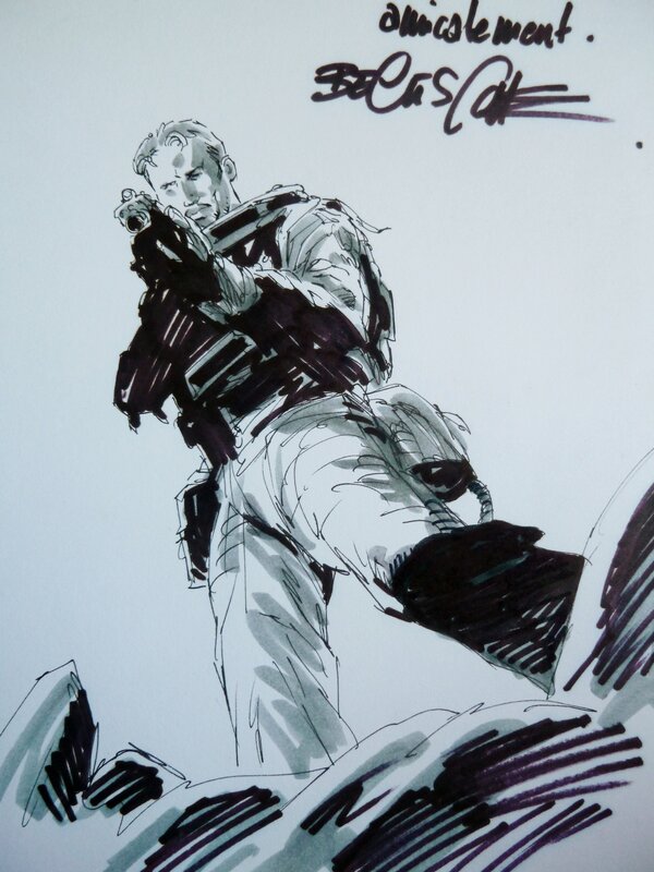 Sanctuaire by Christophe Bec - Sketch
