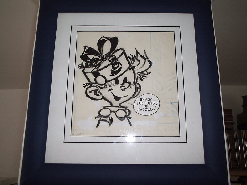 Spirou, 1963. by Jean Roba, André Franquin - Original Illustration