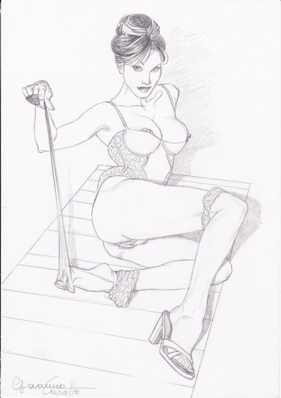 Pin-Up par Giovanna Casotto - Illustration originale