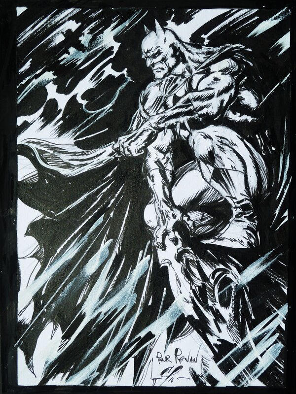 Batman by Cyril Pontet - Sketch
