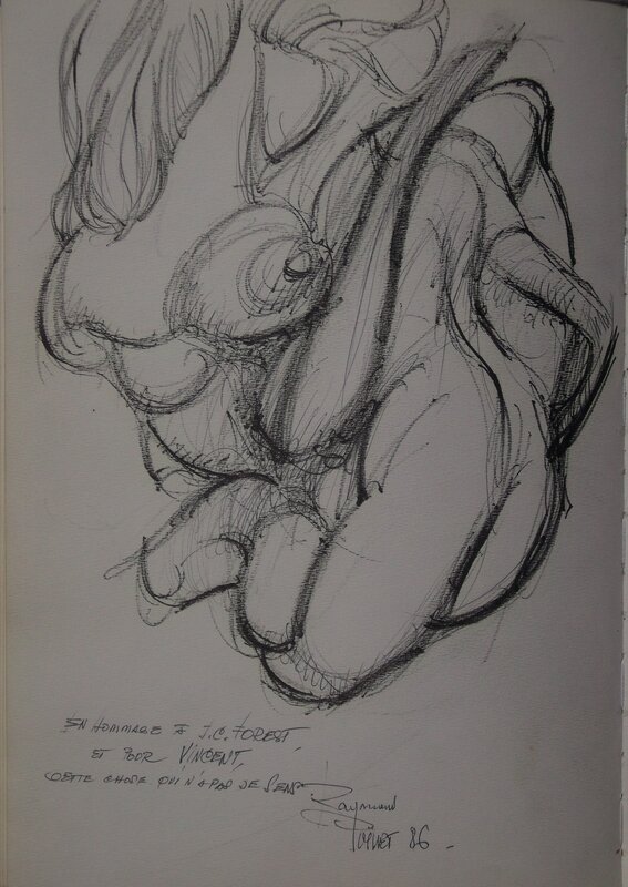 Hommage à Forest by Raymond Poïvet - Sketch