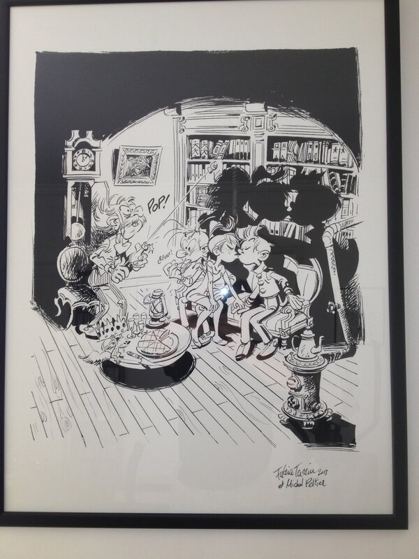 Spirou. La Galette par Fabrice Tarrin - Illustration originale