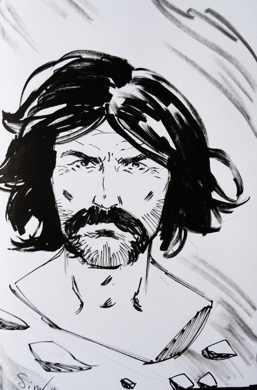Horacio d'alba by Nicolas Siner - Sketch