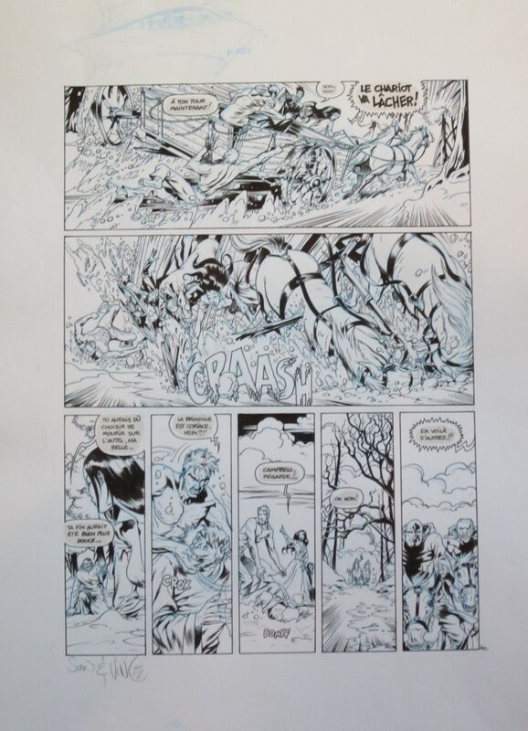 Vortex par Stan & Vince - Planche originale