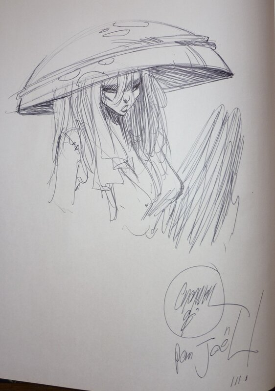Anita BOMBA TOME 1 by Cromwell - Sketch