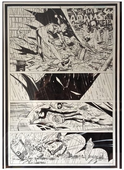 Jim Lee, Scott Williams, Hush Issue 7 Page 7 - Jim Lee - Comic Strip