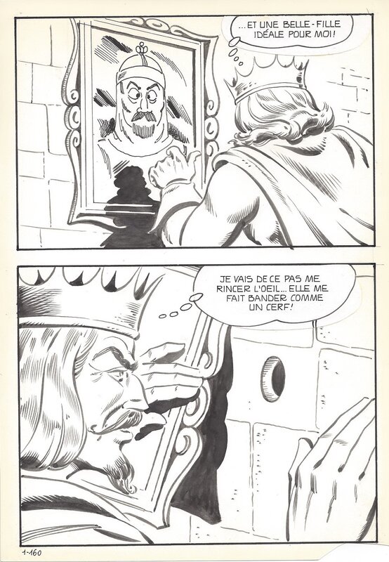 Maghella #1 P160 par Dino Leonetti - Planche originale