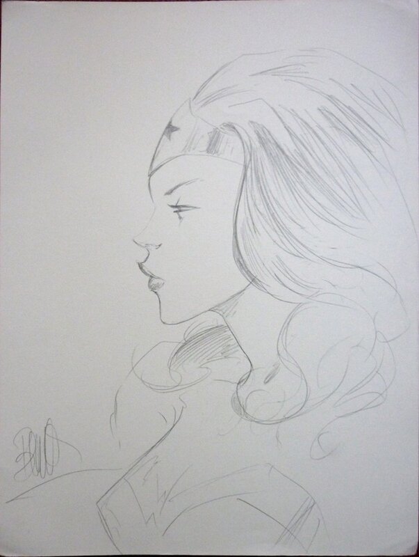 Wonder Woman par Benitez - Sketch