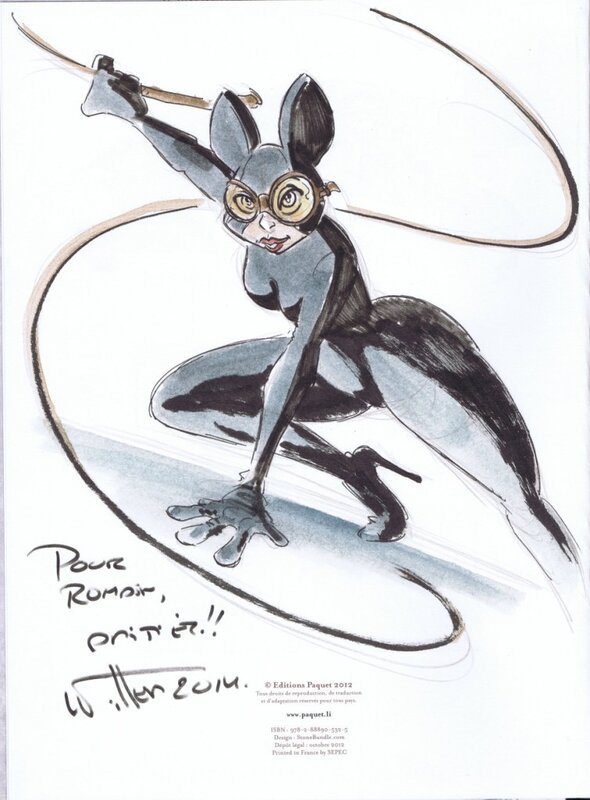 Catwoman par Willem - Sketch