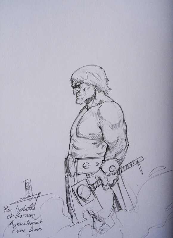 Mjöllnir by Pierre-Denis Goux - Sketch