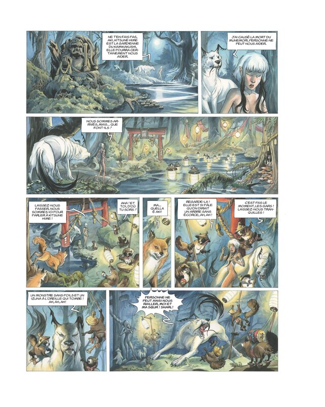 Izunas planche 33 par Carita Lupattelli - Planche originale