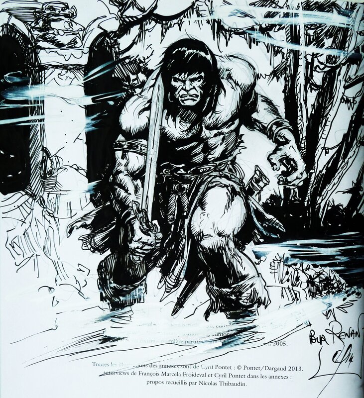 Conan by Cyril Pontet - Sketch