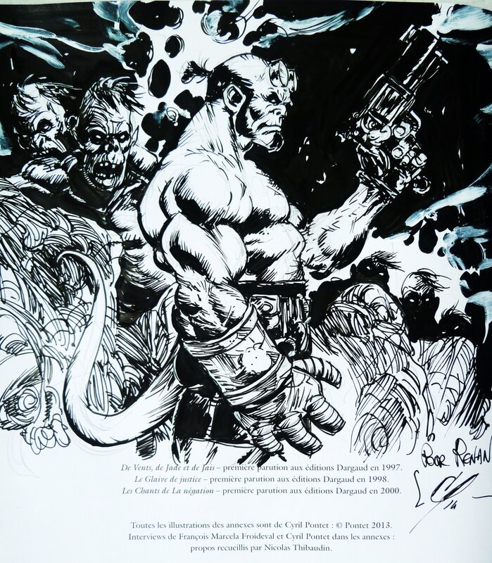 Hellboy by Cyril Pontet - Sketch