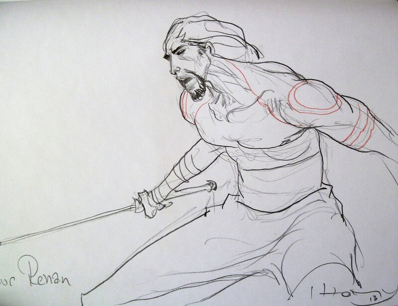 Thomas Von Kummant, La chronique des immortels - Sketch