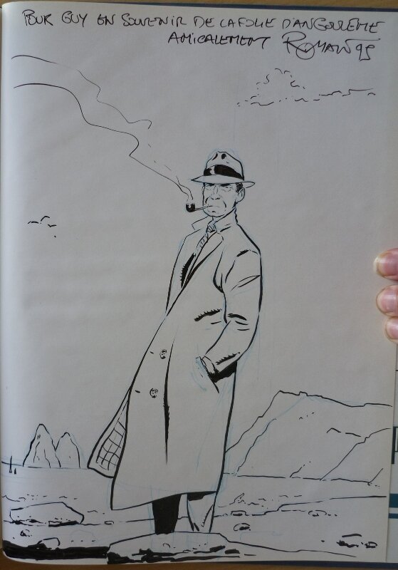 Harry DICKSON TOME 3 / ROMAN - Sketch