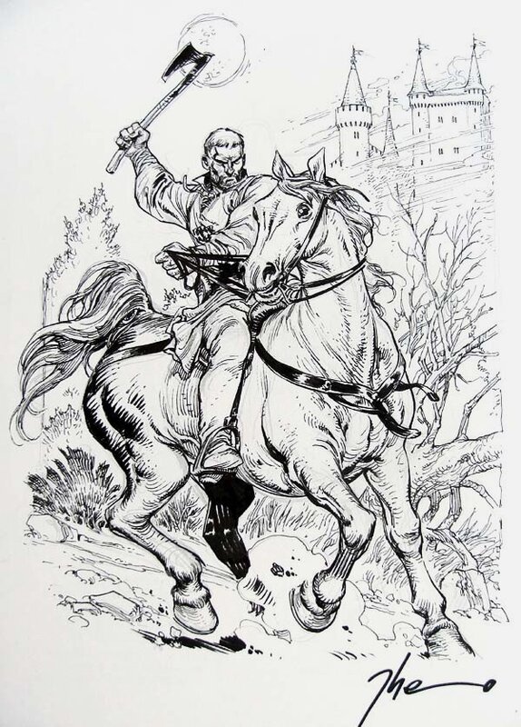 Tanneguy du Châtel by Théo - Sketch