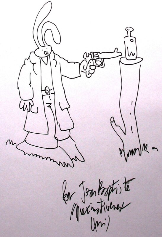Lapinot TOME 1 / TRONDHEIM - Sketch