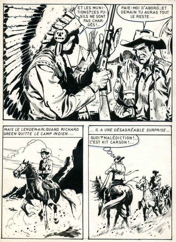 Kit CARSON by Antonio Mas - Comic Strip