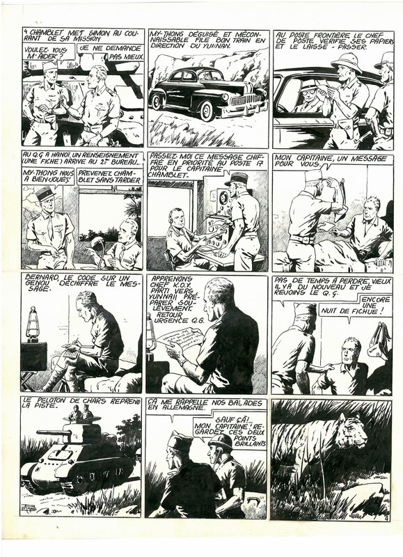 Bernard Chamblet by Étienne Le Rallic - Comic Strip